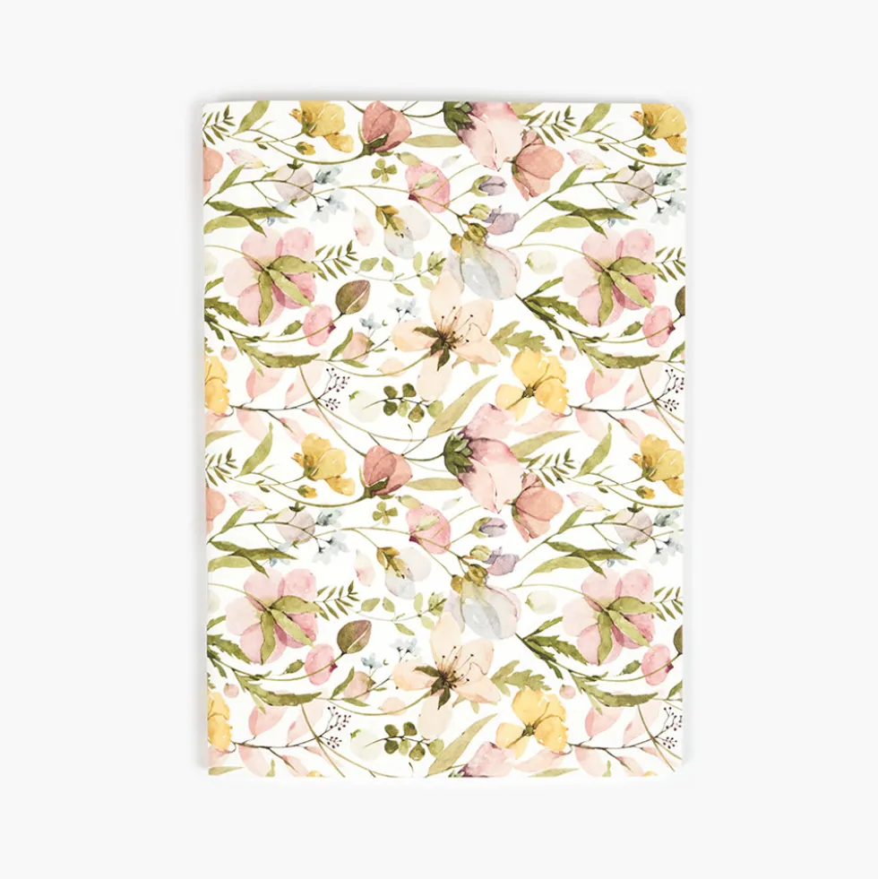 Libreta Grapada A5 36 hojas - Spring Flowers