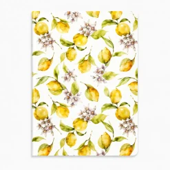 Libreta grapada 16hojas A4 Lemon Blossom