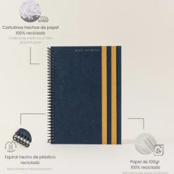 Libreta Partituras A5 · Artist