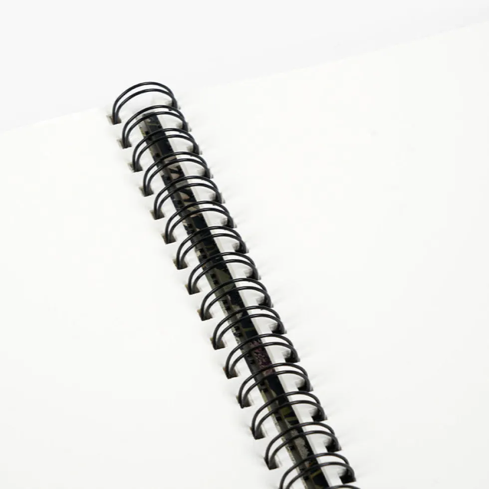 Libreta tela cierre cuero A5