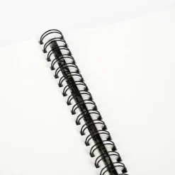 Libreta tela cierre cuero A6