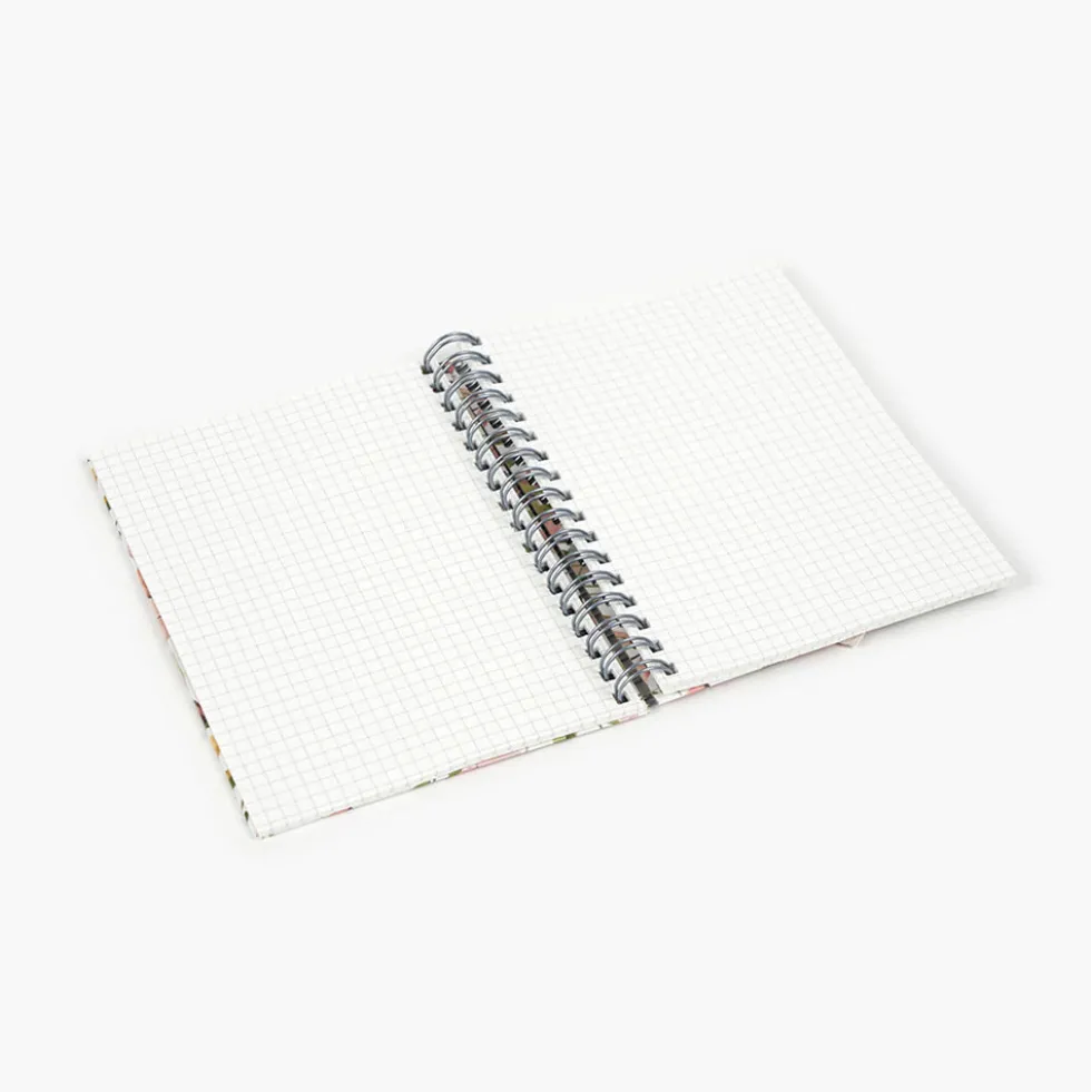 Libreta Wyro A6 Tapa Blanda Hojas Cuadrícula - Blue Magnolia