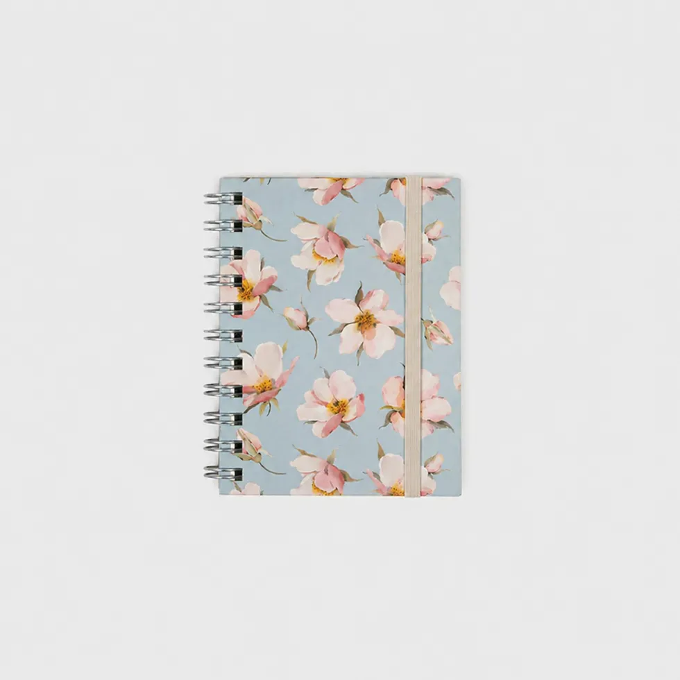 Libreta Wyro A6 Tapa Blanda Hojas Cuadrícula - Blue Magnolia