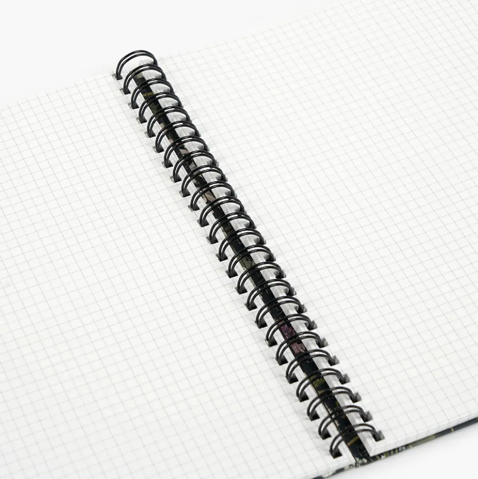 Libreta Wyro A6 Tapa Blanda Hojas Cuadrícula - Botanic Wild
