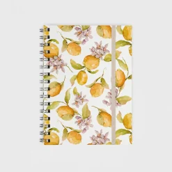 Libreta Wyro A5 Tapa Blanda Hojas Cuadrícula - Lemon Blossom