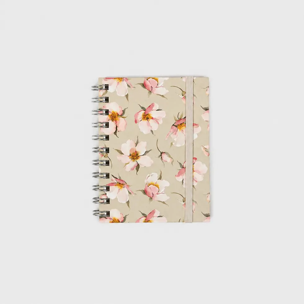 Libreta Wyro A6 Tapa Blanda Hojas Cuadrícula - Soft Magnolia