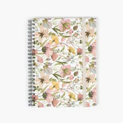 Libreta Wyro A5 Tapa Blanda Hojas Cuadrícula - Spring Flowers
