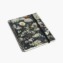 Libreta Wyro A5 Tapa Blanda Hojas Cuadrícula - Wild Flowers