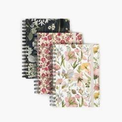 Libreta Wyro A6 Tapa Blanda Hojas Cuadrícula - Wild Flowers