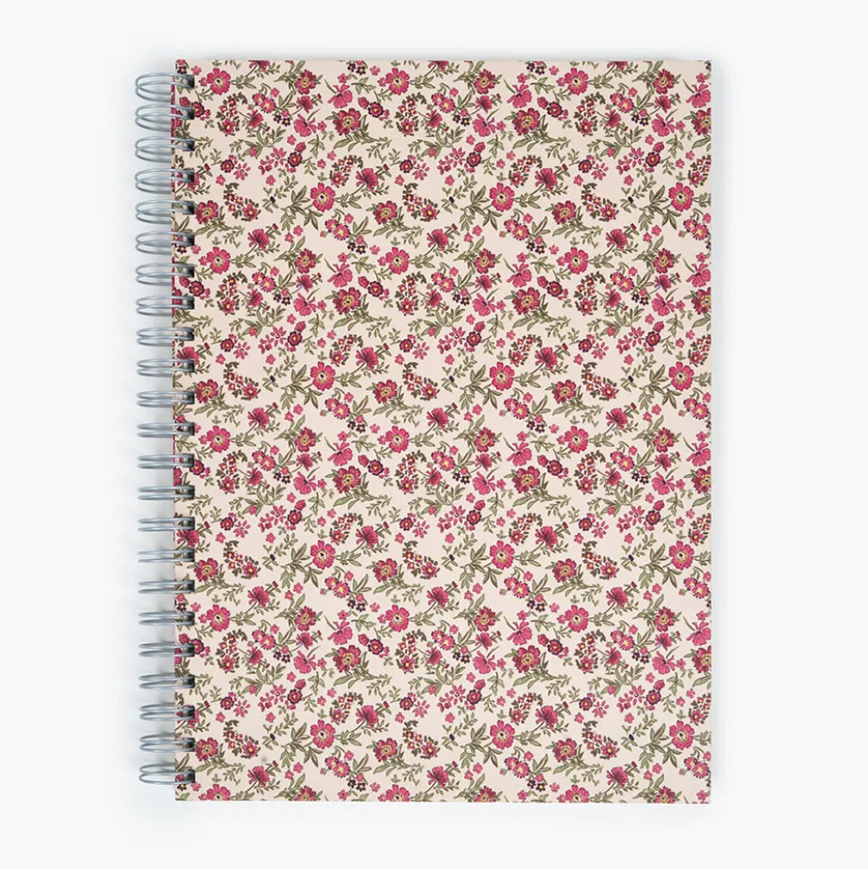 Libreta Wyro A4 Tapa Dura Hojas Lisas - Floral Roses