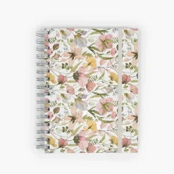 Libreta Wyro A5 Tapa Dura Hojas Lisas Spring Flowers