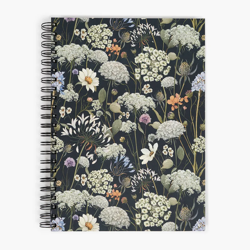 Libreta Wyro A4 Tapa Dura Hojas Lisas - Wild Flowers