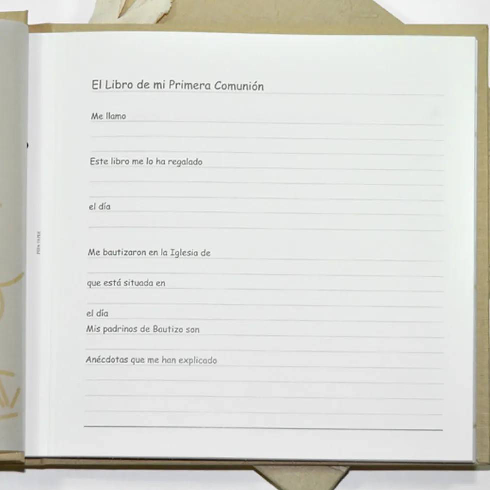 Libro Comunión temático