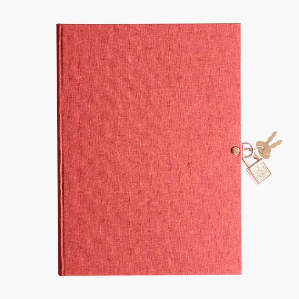 Libro diario candado A5