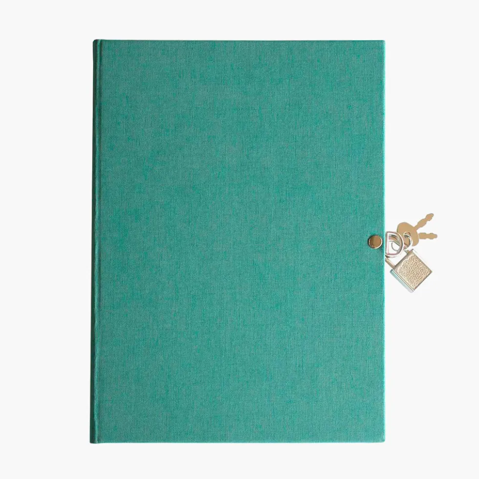 Libro diario candado A5