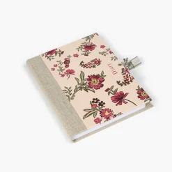 Libro diario candado Floral Roses