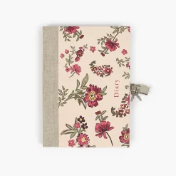 Libro diario candado Floral Roses