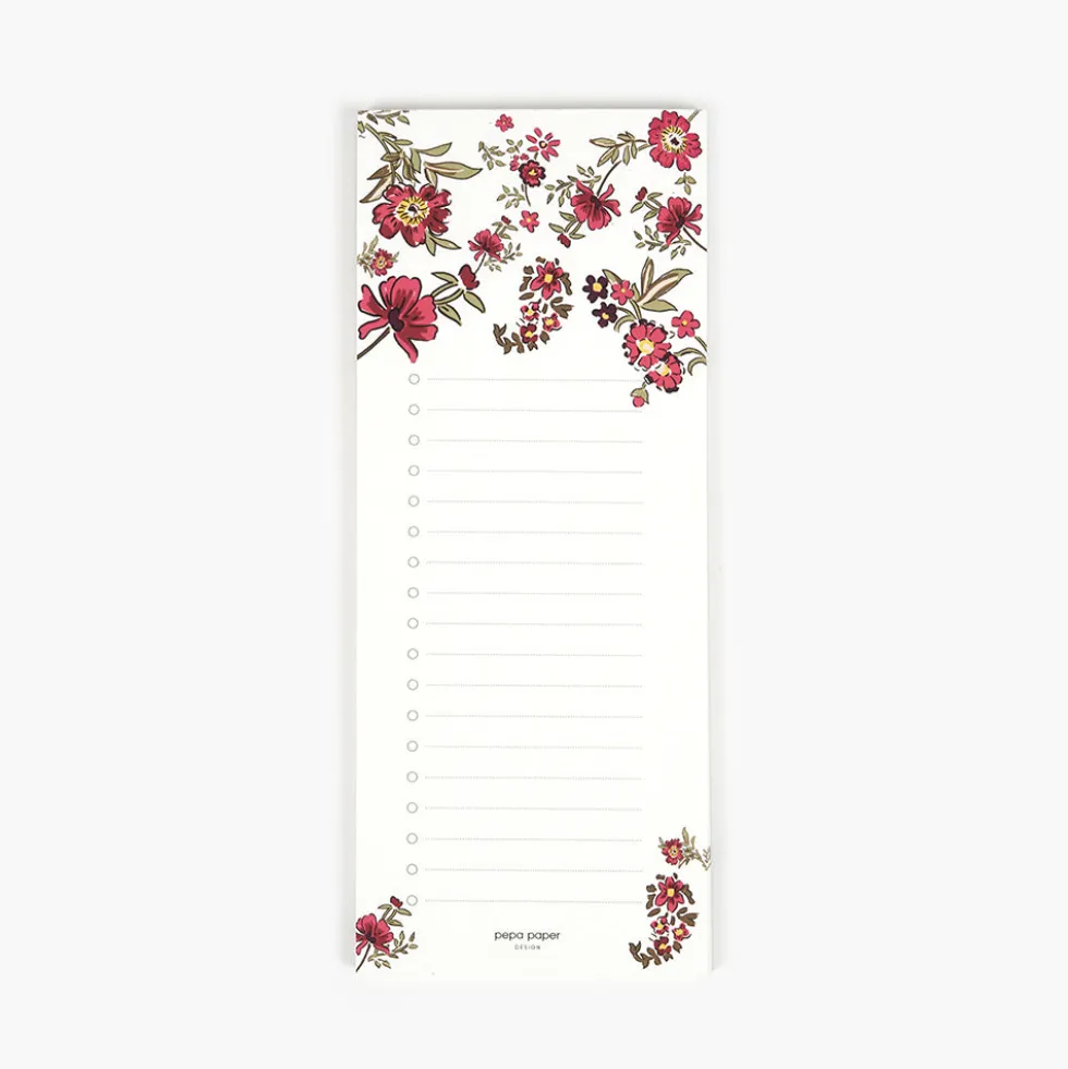 Lista de la Compra y Tareas Floral Roses