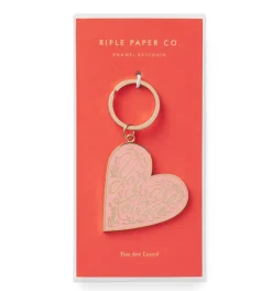 Llavero Corazón You Are Loved - Rifle Paper Co