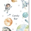 Lámina personalizable Candy Bar Universo A5.