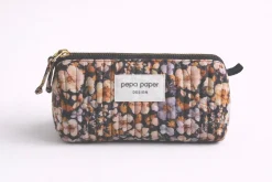 Neceser pequeño estampado Pressed Flowers Dark