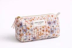 Neceser pequeño estampado Pressed Flowers Light