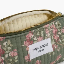 Neceser Pequeño Flores - Pepa Paper