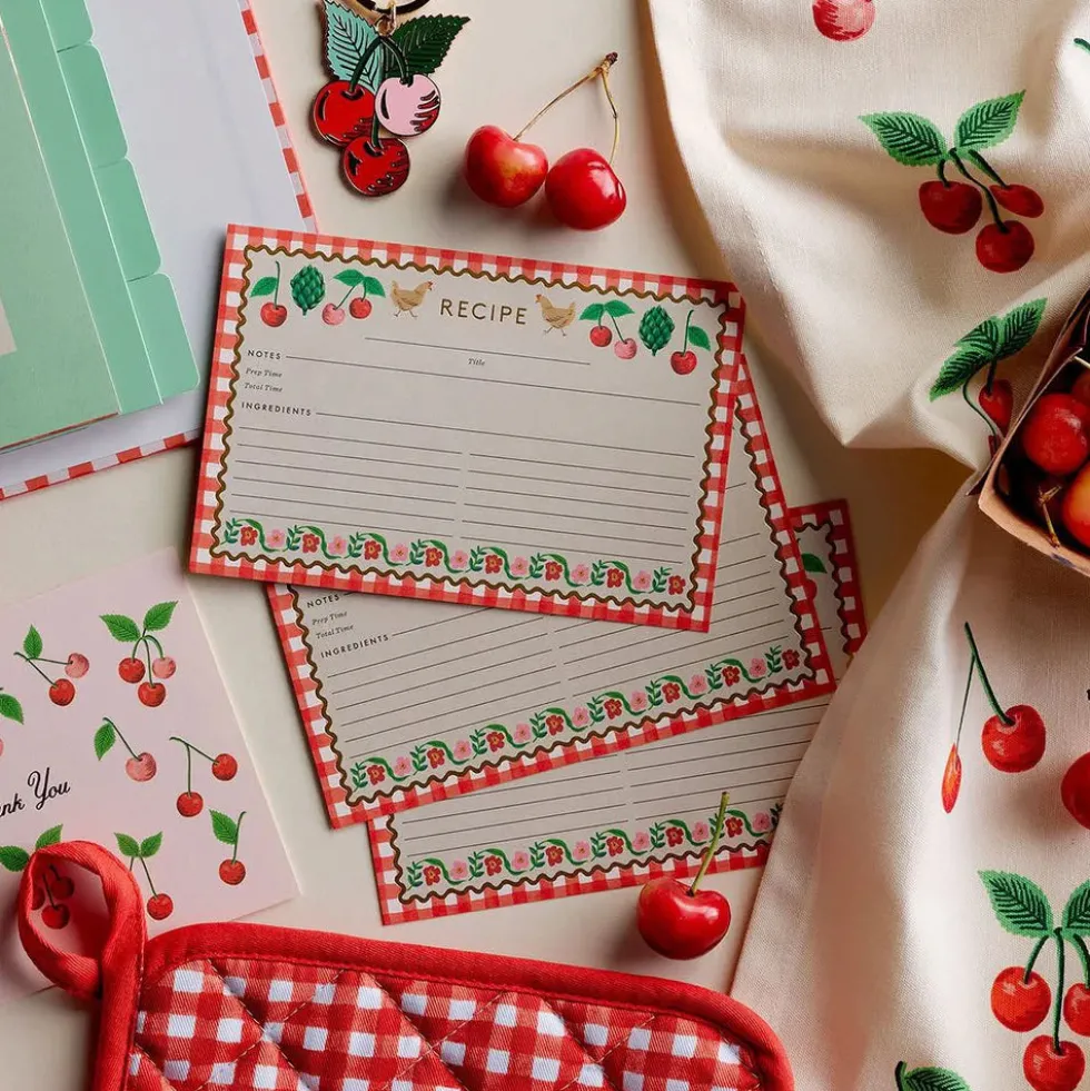 Pack Cocina "Cerry" I Manopla + Guante + Fichas Recetas