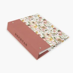 Pack Cocina "Spring Flowers" I Planificador Menús + Carpesano Recetas + Recambio Interior