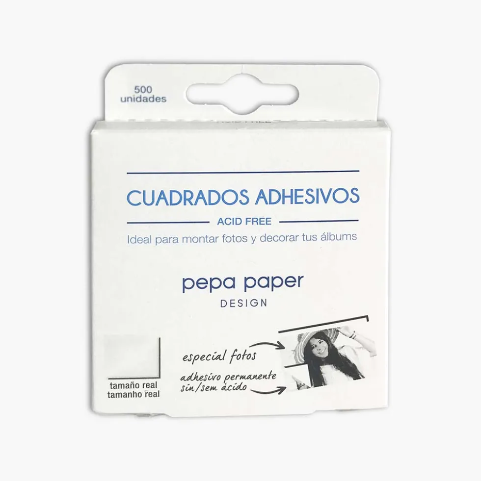 Pack Álbum Wyro Grande + Cuadrados Adhesivos + Caja Desk A5 (Wild Flowers)