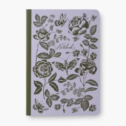 Pack 3 libretas cosidas English Rose - Rifle Paper