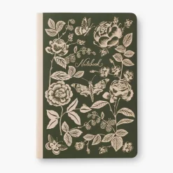 Pack 3 libretas cosidas English Rose - Rifle Paper