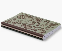 Pack 3 libretas cosidas English Rose - Rifle Paper