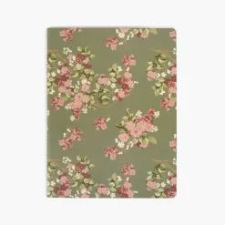 Pack 3 libretas cosidas Flores 25x19cm - Pepa Paper