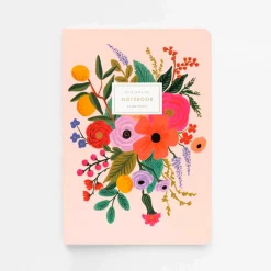 Pack 3 libretas cosidas Garden Party - Rifle Paper