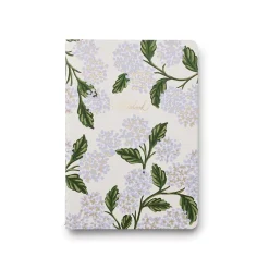 Pack 3 libretas cosidas Hydrangea - Rifle Paper co.