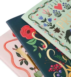 Pack 3 libretas cosidas Jane Auste - Rifle Paper co.