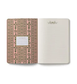 Pack 3 libretas cosidas Jane Auste - Rifle Paper co.