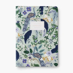 Pack 3 libretas cosidas Peacock - Rifle Paper