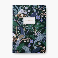 Pack 3 libretas cosidas Peacock - Rifle Paper