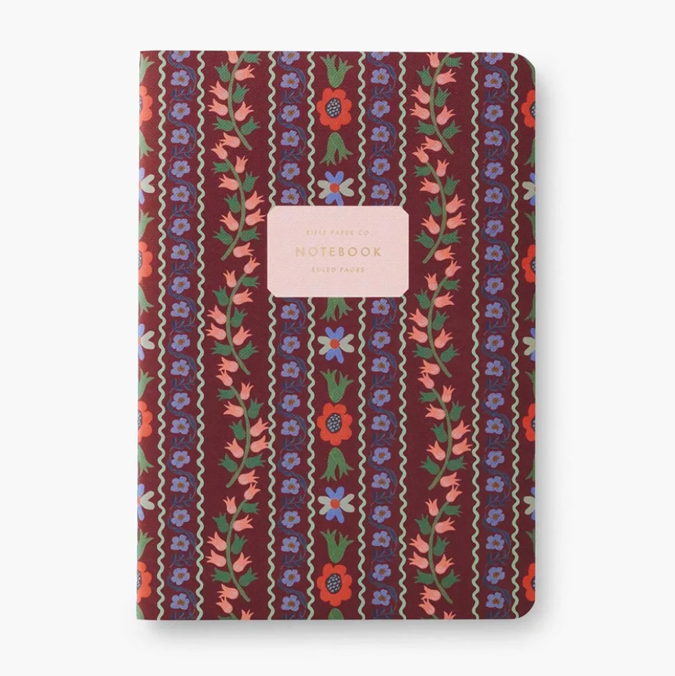 Pack 3 libretas cosidas Posy - Rifle Paper