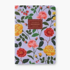 Pack 3 libretas cosidas Roses - Rifle Paper