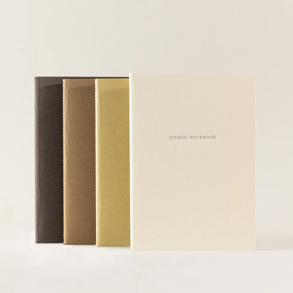 Pack 4 libretas Orgánicas · Otoño