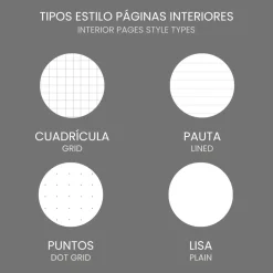 Pack 4 libretas Orgánicas · Primavera