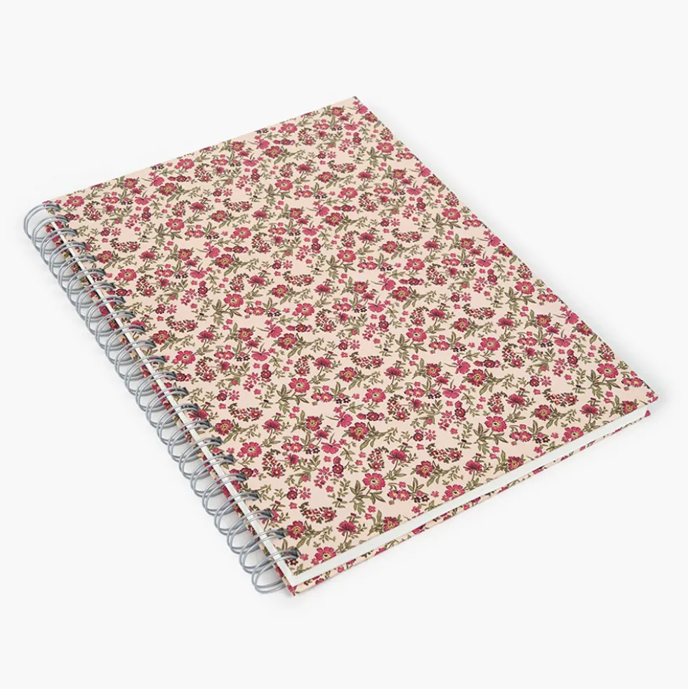 Pack Premium "Floral Roses" I Libreta A4 + Bolígrafo + Cubilete + Bloc Notas