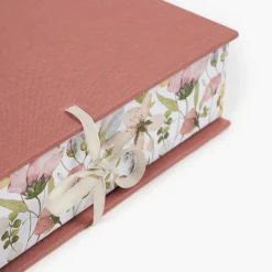 Pack Recuerdos "Spring Flowers" | Álbum Grande + Adhesivos + Caja Desk A5