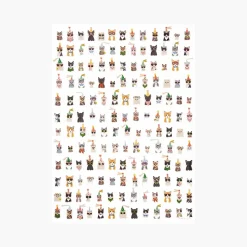 Papel de regalo Cool Cats - Rifle Paper