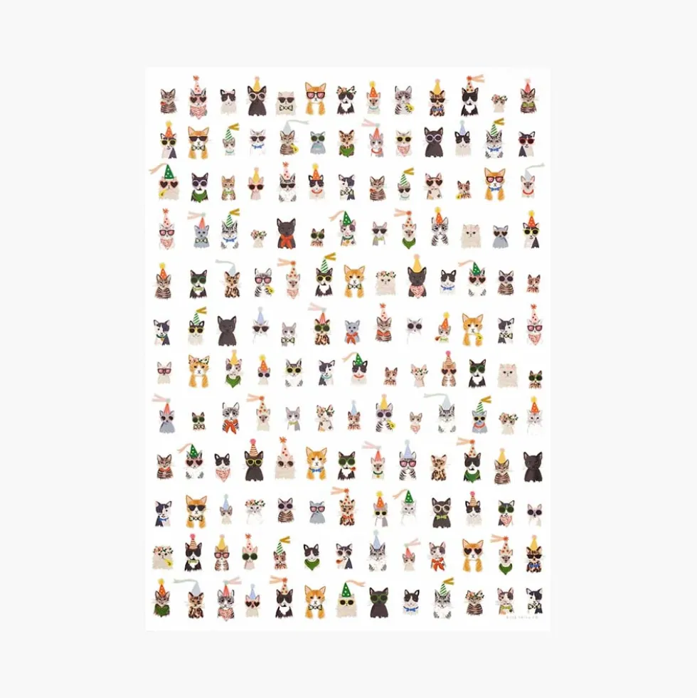 Papel de regalo Cool Cats - Rifle Paper