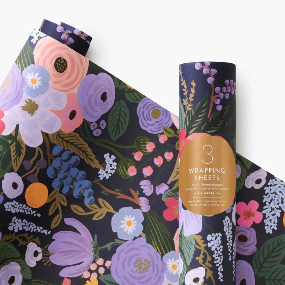 Papel de regalo Garden Party Violet - Rifle Paper Co