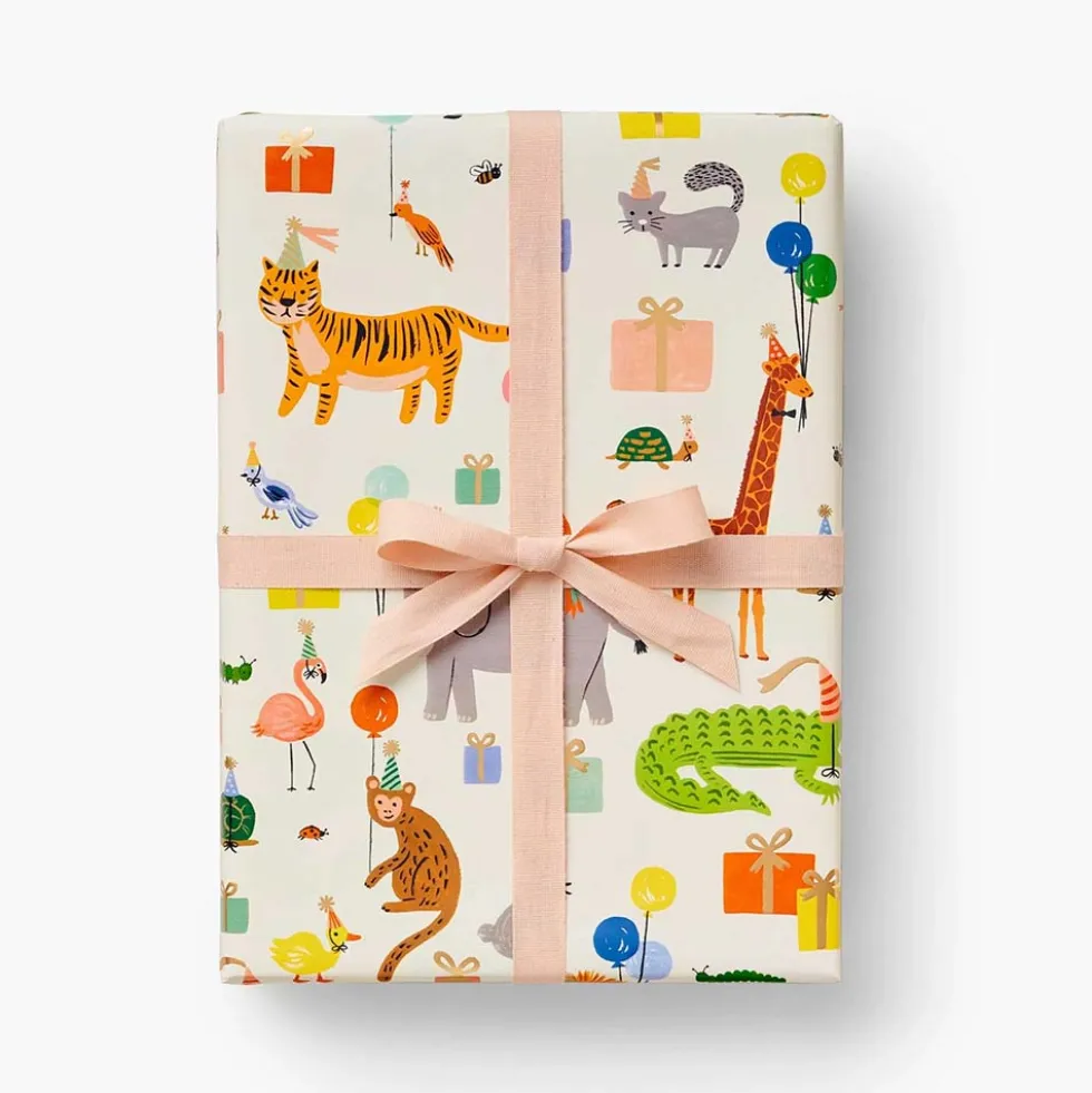Papel de regalo Party Animals - Rifle Paper